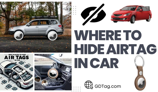 Hide AirTag Car
